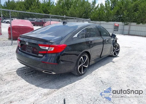 2021 Honda Accord Sport Special Edition from USA, damaged, VIN 1HGCV1F43MA084010